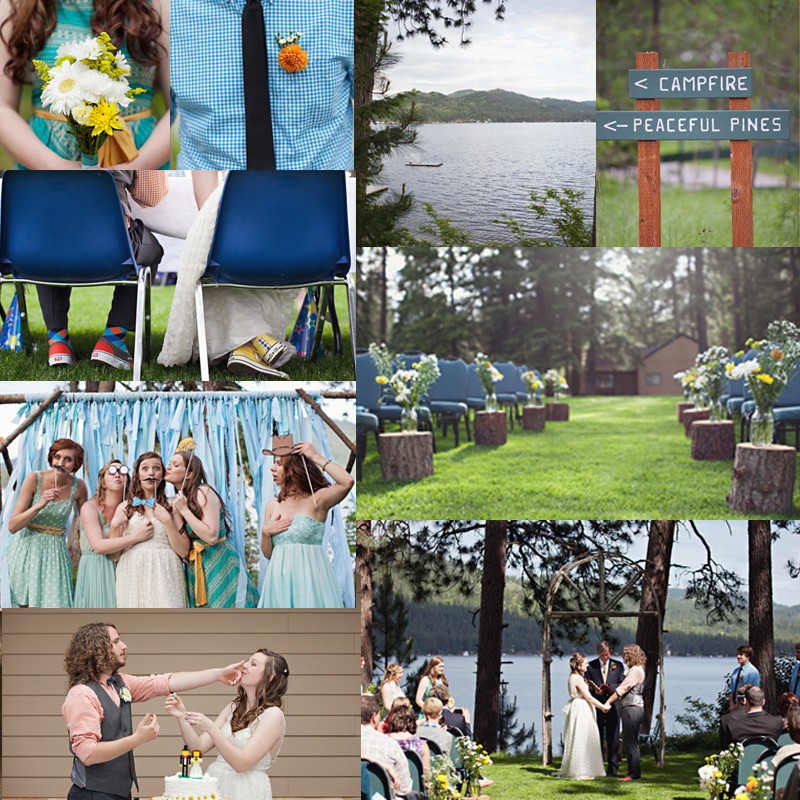 5 Ideas for Summer Camp wedding4