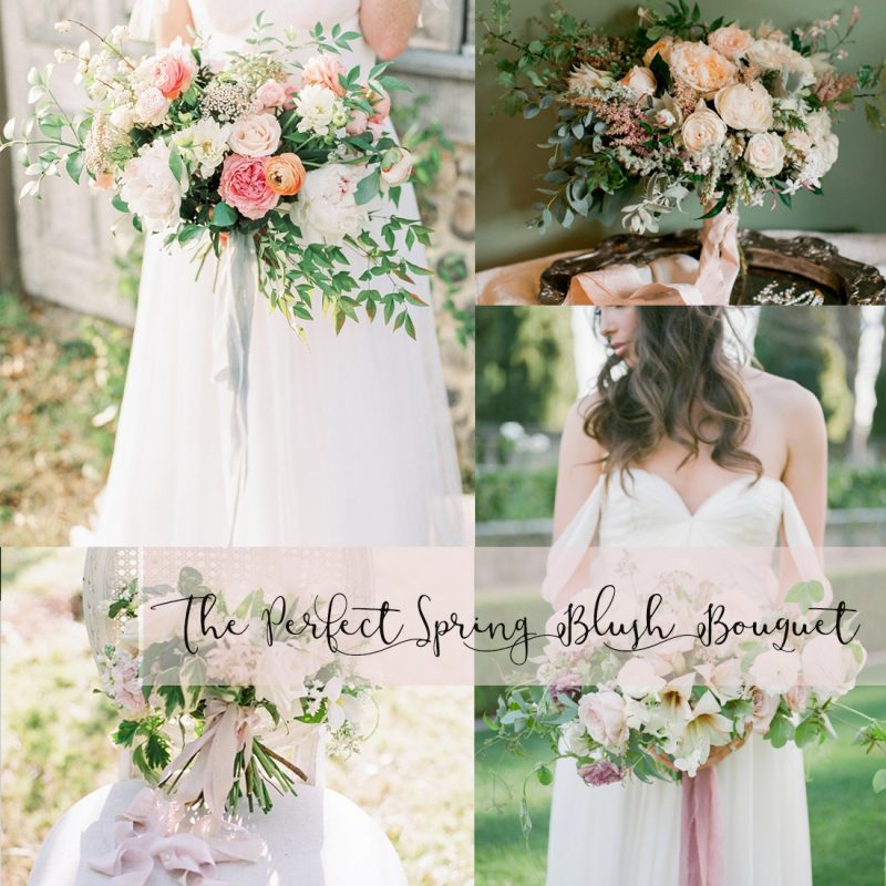 The Perfect Spring Blush Bouquet